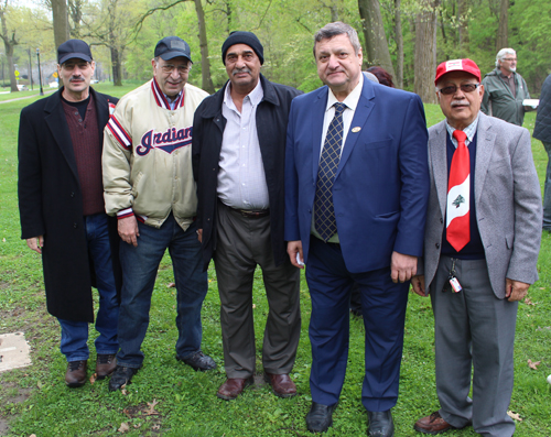 Mayor Dell'Aquilla, Fred Bourjaily, Murat Rabah, Pierre Bejjani and Faris Alameh